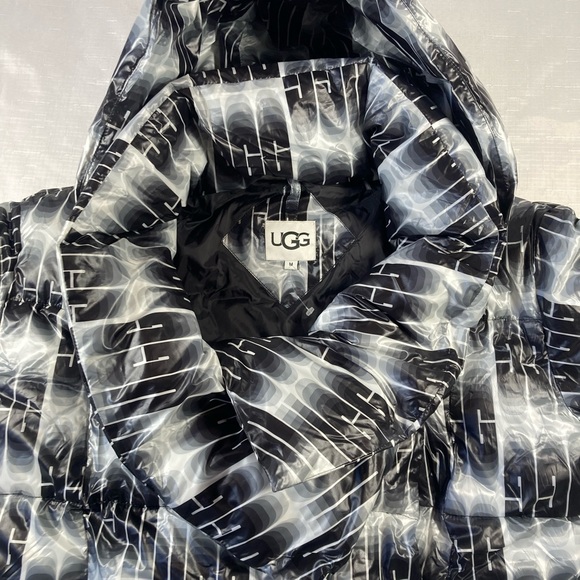 NWOT Ugg Catherina Coat, Wavelength Pattern, Size Medium - Picture 11 of 15